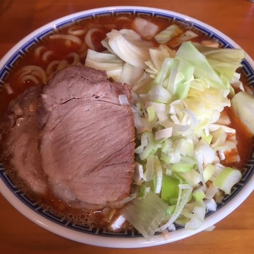 「ミニ赤麺（￥700）」@ファットンの写真