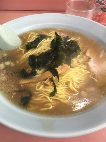 「ラーメン並  ライス小」@ラーメンショップ 宝店の写真