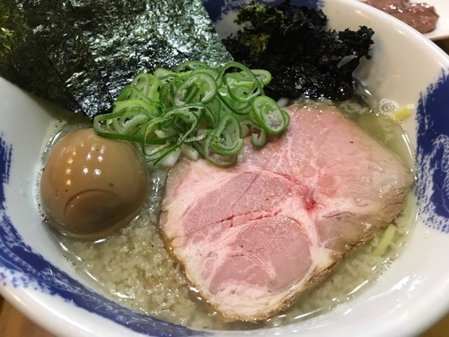 「【限定】朝獲り千葉産ホンビノスの指扇参上」@麺屋 扇 SENの写真