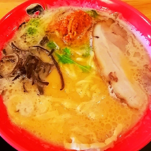 「鶏白湯レッド　７８０円」@濃厚ラーメン こっこ屋の写真