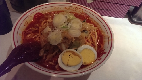 「北極やさい、麺大盛」@蒙古タンメン 中本 渋谷店の写真