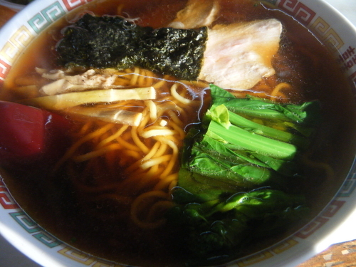 「ラーメン600円」@かめたにラーメンの写真