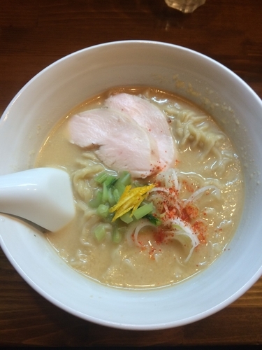 「白カブ味噌ラーメン」@らーめん かねかつの写真