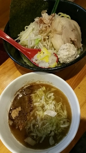 「醤油炊きしろぼしつけ麺」@つけ麺 しろぼしの写真