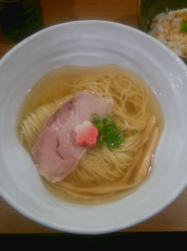 「鯛塩そば800円」@鯛塩そば 灯花 本店の写真