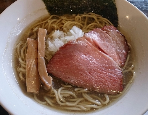 「純煮干しそば」@活龍煮干そば専門店 にぼしのなみの写真