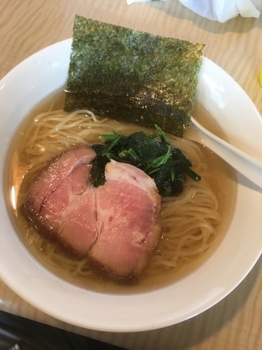 「塩ラーメン750円」@菜の写真