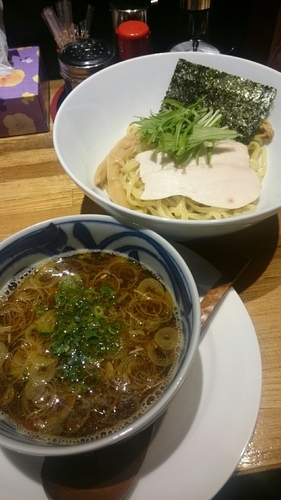 「煮干し醤油つけめん  ８５０円」@麺や 流れ星の写真