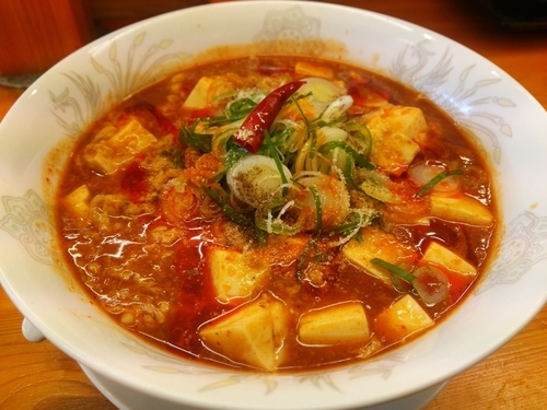 「豆腐マーラーメン（麻婆麺）」@ラーメン餃子 なか屋の写真