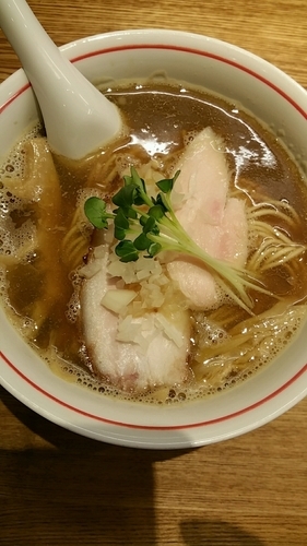 「煮干しそば」@麺尊 RAGEの写真