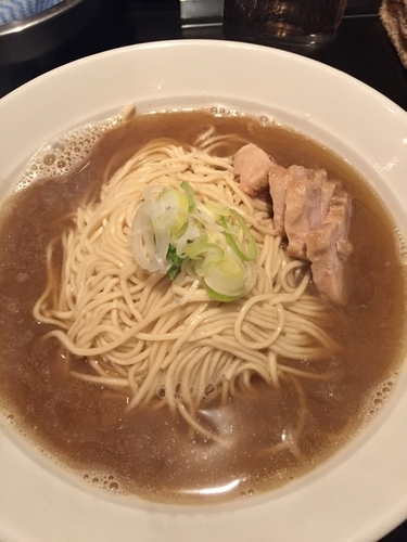 「肉そば」@自家製麺 伊藤 銀座店の写真