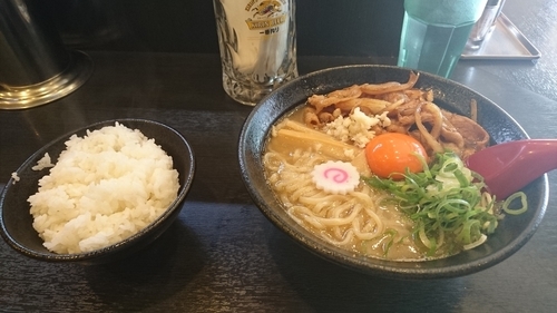 「極肉玉そば【860円】」@肉玉そば おとど 亀有店の写真