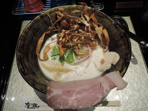 「鶏soba」@鶏soba 座銀 肥後橋本店の写真