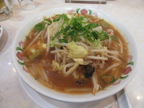 「限定 野菜煮込みラーメン(550円・税別)」@餃子の王将 新検見川駅前店の写真