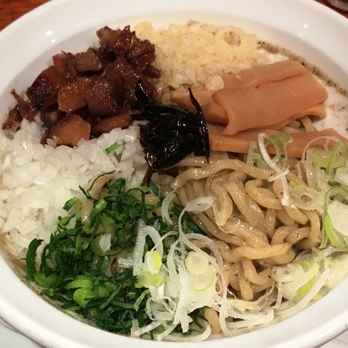 「にぼまぜ」@麺や 松辰の写真