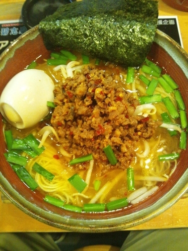 「台湾汐そば（味玉トッピング）」@つけ麺 まぜ郎 ぎんや 砂田橋店の写真