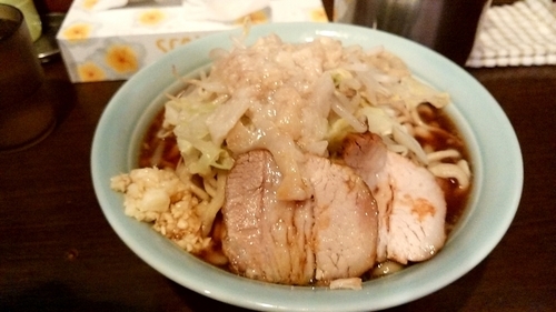 「ラーメン大盛り　780円」@麺や あかつきの写真