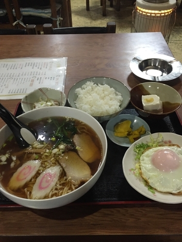 「ラーメン 550円」@たからや食堂の写真
