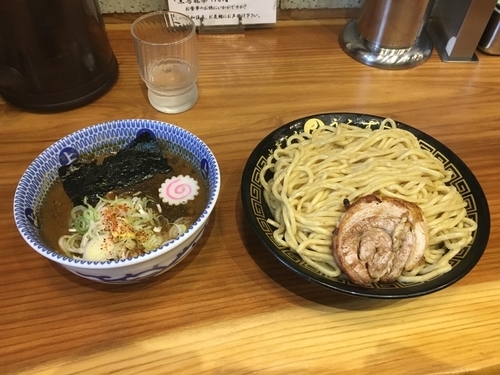 「つけ麺（並）あつもり」@中華蕎麦うゑずの写真