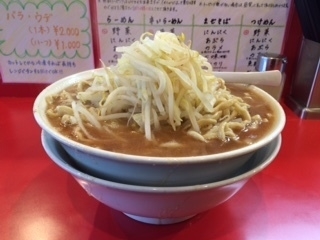「ラーメン　大　600g」@麺屋 桐龍の写真