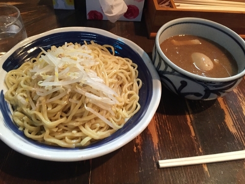 「梅塩つけ麺」@つけめん らーめん 荒海の写真