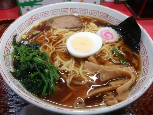 「中華そば(大盛)」@らーめん金次郎の写真