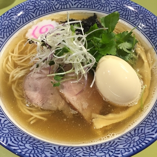 「味玉煮干しそば(塩)￥８３０」@溝ノ百合の写真