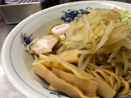 「油そば・大盛」@中華そば みたかの写真