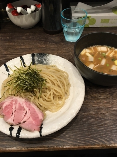 「景虎つけ麺並 柚味 700円」@麺処 景虎 戸塚安行店の写真