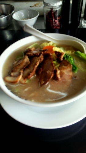 「五香ラーメン醤油」@13湯麺の写真