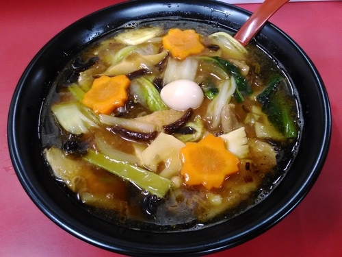 「期間限定 五目らぁめん」@和風らーめん はるやの写真