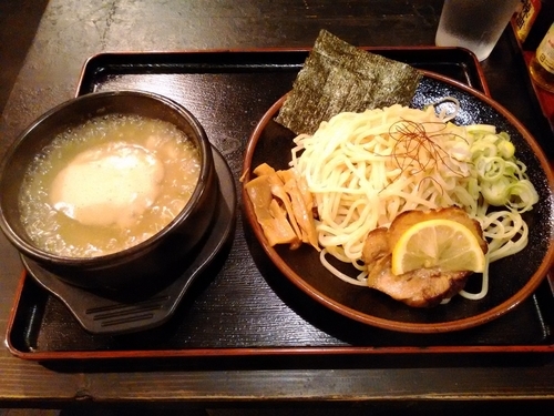 「塩あさりつけ麺」@花銀琉の写真