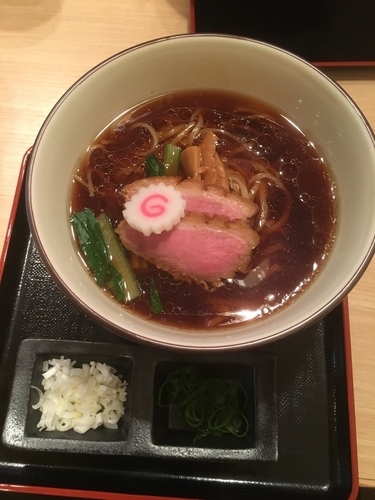 「鴨そば900円」@銀座 鴨そば 九代目 けいすけの写真