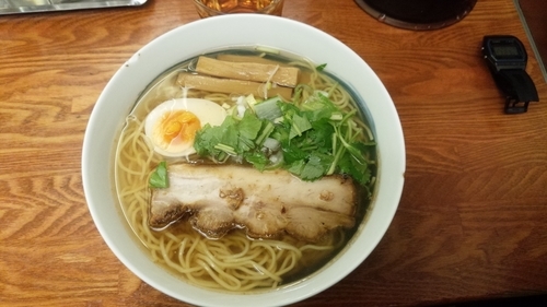 「和風柳麺 670円」@麺屋ひょっとこの写真