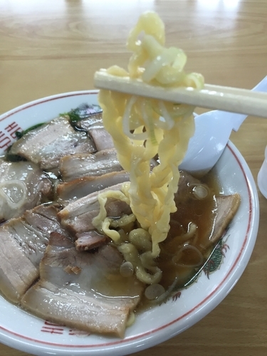 「肉そば(手打ち) 950円」@古川農園の写真