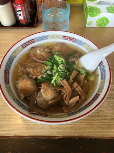 「中華そば 580円」@まるいしの写真