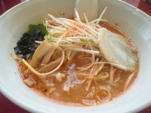 「辛しネギ味噌 830円」@ラーメンショップ 福島西店の写真