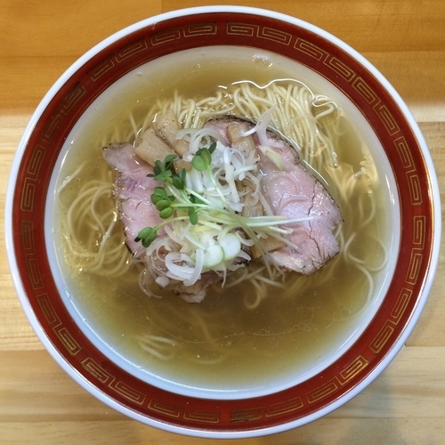 「塩中華そば 750円」@中華そば シンジョーの写真