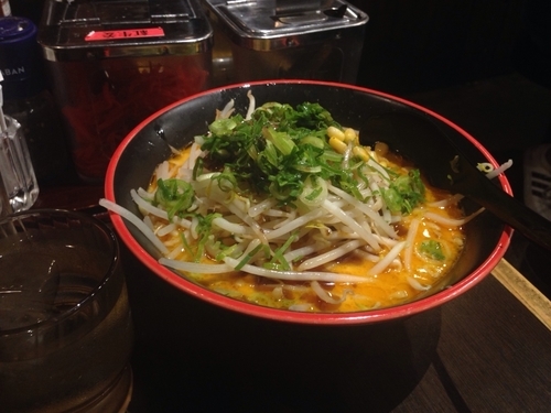 「焦がし味噌ラーメン 820円」@だるまのめ 本厚木店の写真