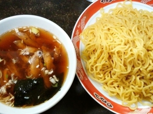 「もりそば（大盛）」@中華そば マルナカの写真