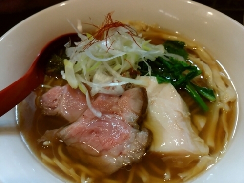 「【月一限定】真鯛とアサリの塩そば880円」@麺処 夏海の写真