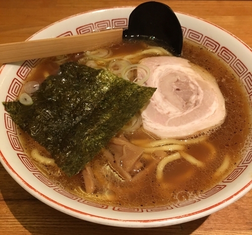 「醤油ラーメン（濃い目￥760）」@つけ麺屋 利平の写真