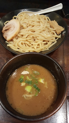 「海老つけ麺大盛り」@麺家 徳 アトレ川崎店の写真