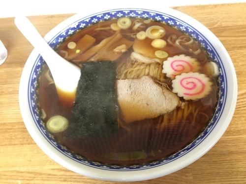 「中華そば（大）650円」@みはと食堂の写真