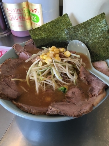 「ねぎ味噌チャーシュー」@ラーメンショップ 椿 玉造店の写真