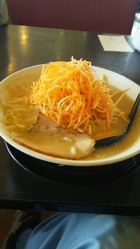 「辛ネギラーメン 味噌」@札幌ラーメン 小松インター店の写真