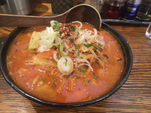 「激辛みそタンメン」@幸麺の写真