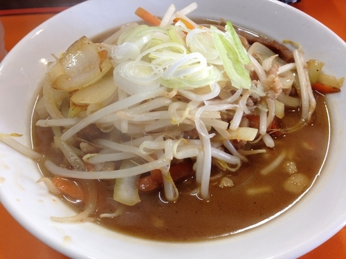 「味噌らーめん　￥８５０」@太陽食堂の写真