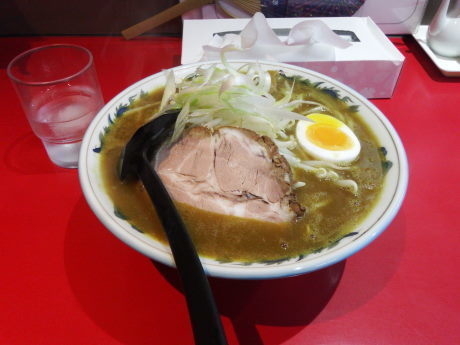 「カレーラーメン」@らーめん・ぎょうざ 福助の写真