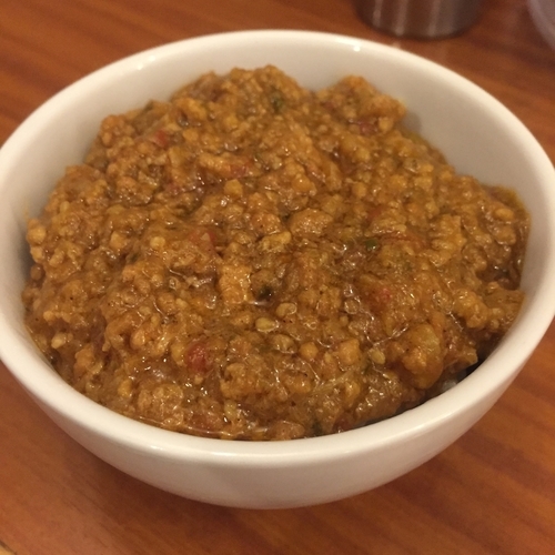 「ランチ限定ミニキーマカレー（￥100）」@ラーメン暁（＾＾）の写真